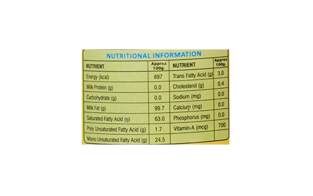 Suruchi A2 Cow Ghee    Glass Jar  500 millilitre